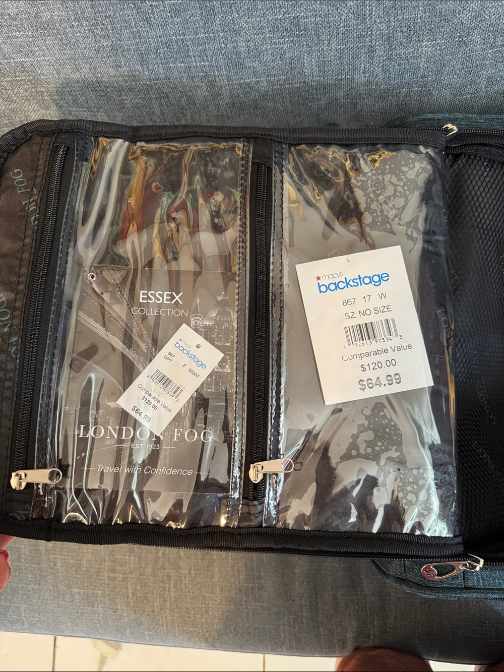 London Fog Under Seat Luggage - Picture 9 of 13